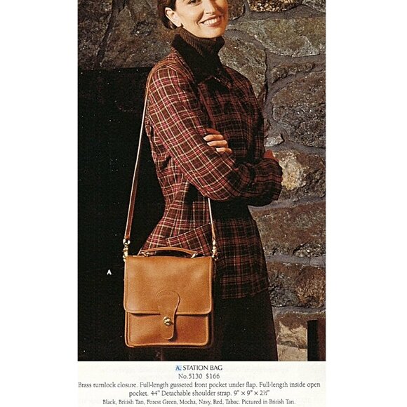Coach Vintage - Station Bag 5130 (Willis) in British Tan, USA - 1980s - Picture 6 of 15